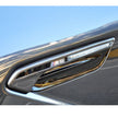 BMW M6 F06 OEM Style Carbon Fibre Front Wing Vent Trims — front three-quarter view