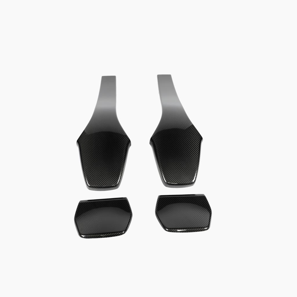 BMW M3 F80 OEM Style Carbon Fibre Seat Back Covers — complete product view