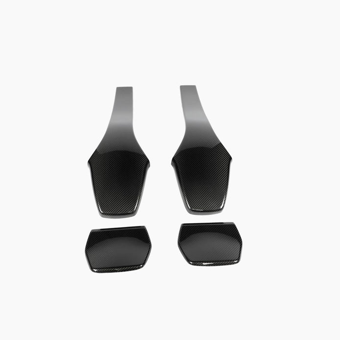 BMW M3 F80 OEM Style Carbon Fibre Seat Back Covers — complete product view