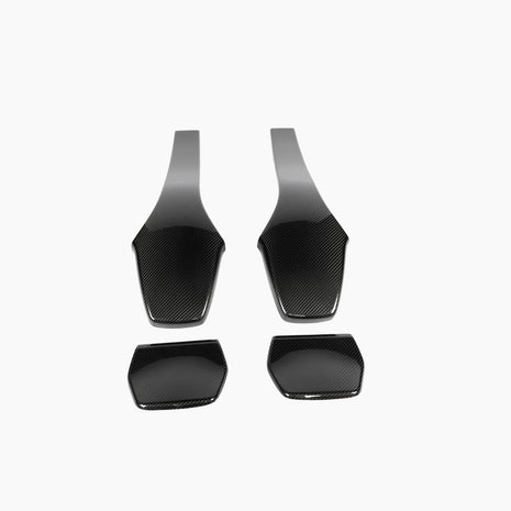 BMW M3 F80 OEM Style Carbon Fibre Seat Back Covers — complete product view
