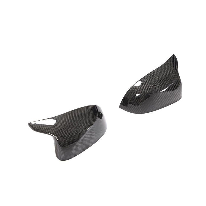 BMW X3 M F97 Pre-LCI OEM Style Carbon Fibre Replacement Mirror Caps — side profile