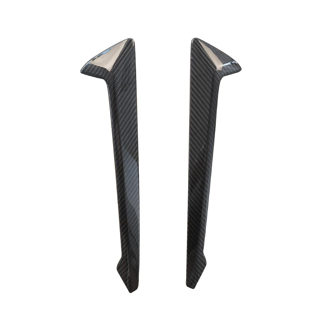 BMW X5 M F95 LCI OEM Style Carbon Fibre Front Wing Vent Trims — complete product view