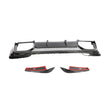 BMW X3 M F97 Pre-LCI 3D Design Carbon Fibre Rear Diffuser — complete product view