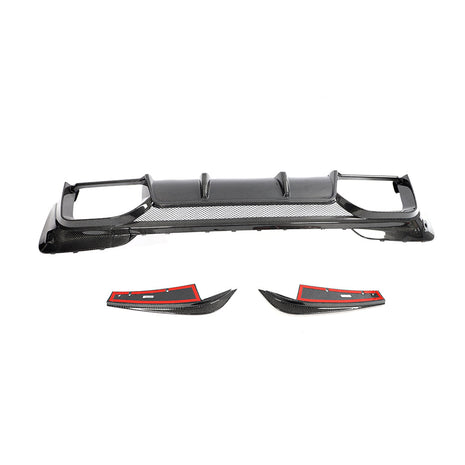 BMW X3 M F97 Pre-LCI 3D Design Carbon Fibre Rear Diffuser — complete product view