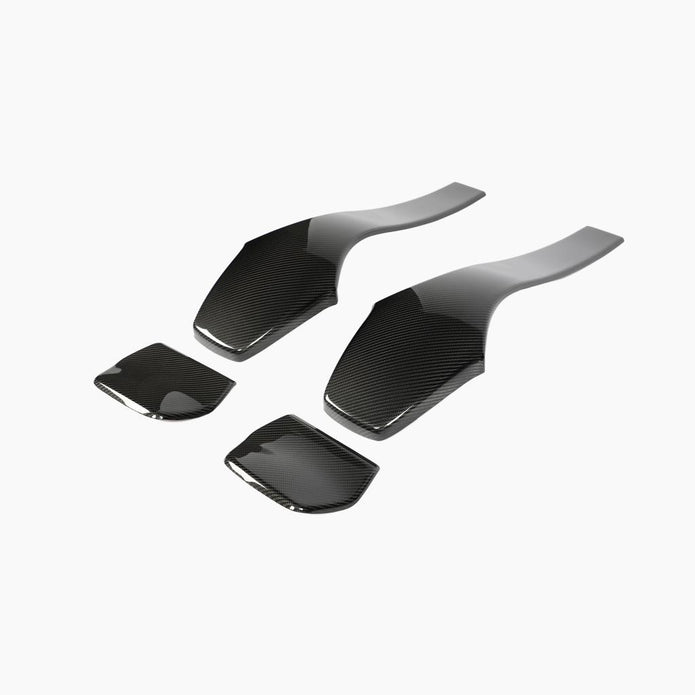 BMW M3 F80 OEM Style Carbon Fibre Seat Back Covers — side profile