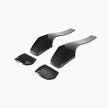 BMW M3 F80 OEM Style Carbon Fibre Seat Back Covers — side profile