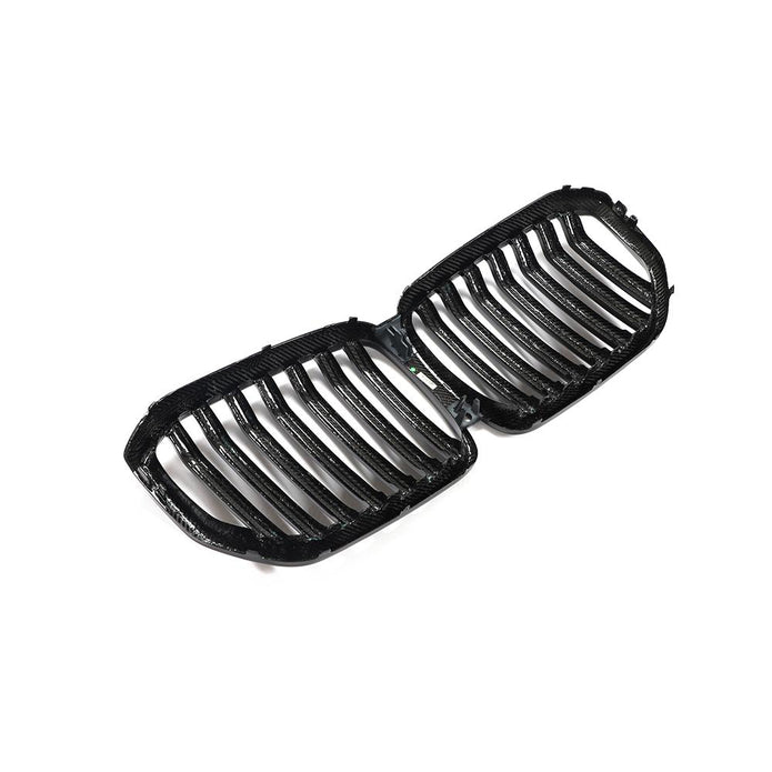 BMW X5 G05 Pre-LCI OEM Style Carbon Fibre Front Grille — side profile