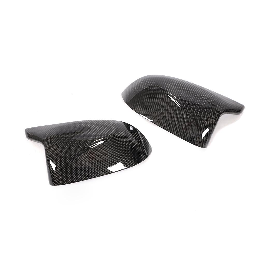 BMW X3 M F97 Pre-LCI OEM Style Carbon Fibre Replacement Mirror Caps — surface and edge detail