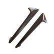 BMW X5 M F95 LCI OEM Style Carbon Fibre Front Wing Vent Trims — mounting-area detail