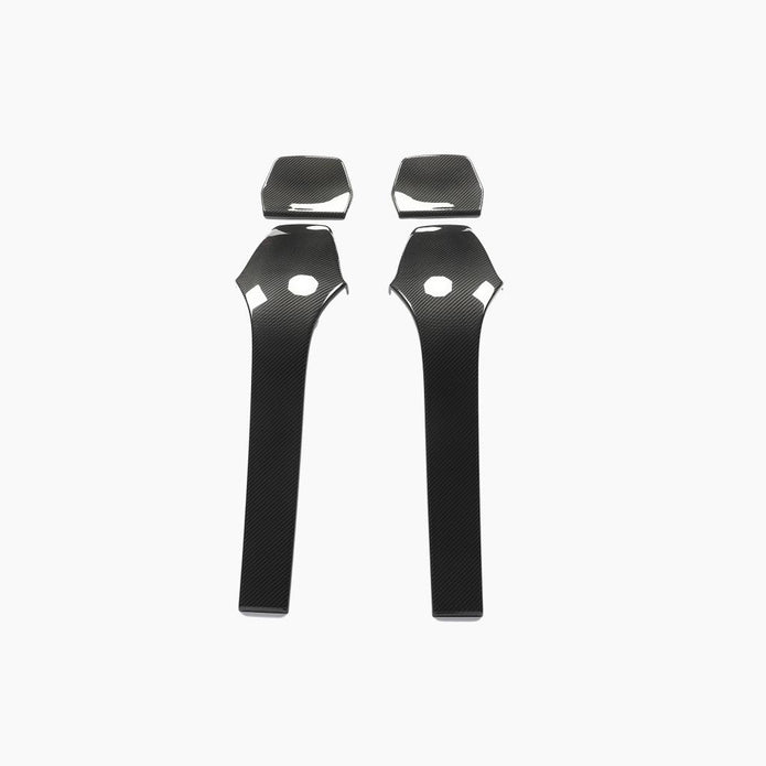 BMW M3 F80 OEM Style Carbon Fibre Seat Back Covers — surface and edge detail
