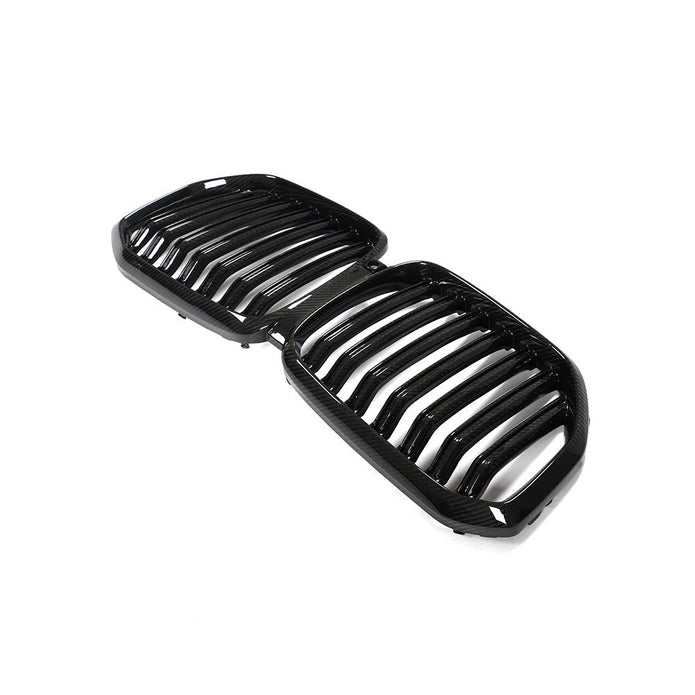 BMW X5 G05 Pre-LCI OEM Style Carbon Fibre Front Grille — opposite-side view