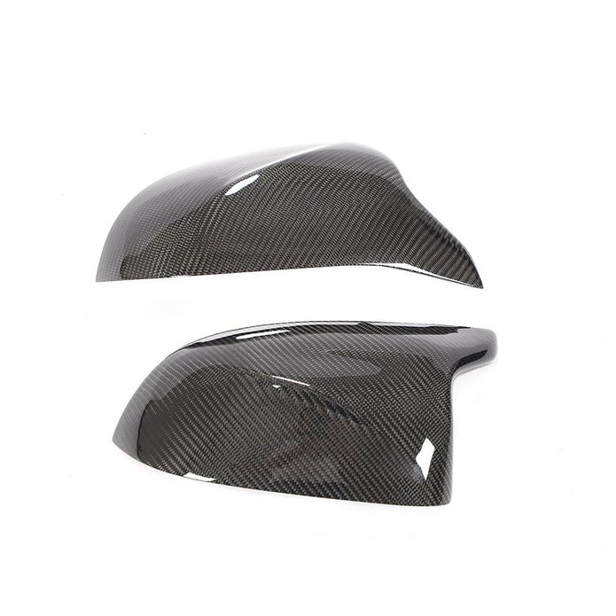 BMW X3 M F97 Pre-LCI OEM Style Carbon Fibre Replacement Mirror Caps — mounting-area detail