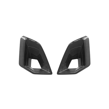BMW X5 G05 LCI OEM Style Carbon Fibre Front Air Intake Trims — complete product view