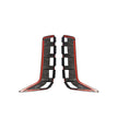 BMW X5 G05 LCI OEM Style Carbon Fibre Front Wing Vent Trims — mounting-area detail