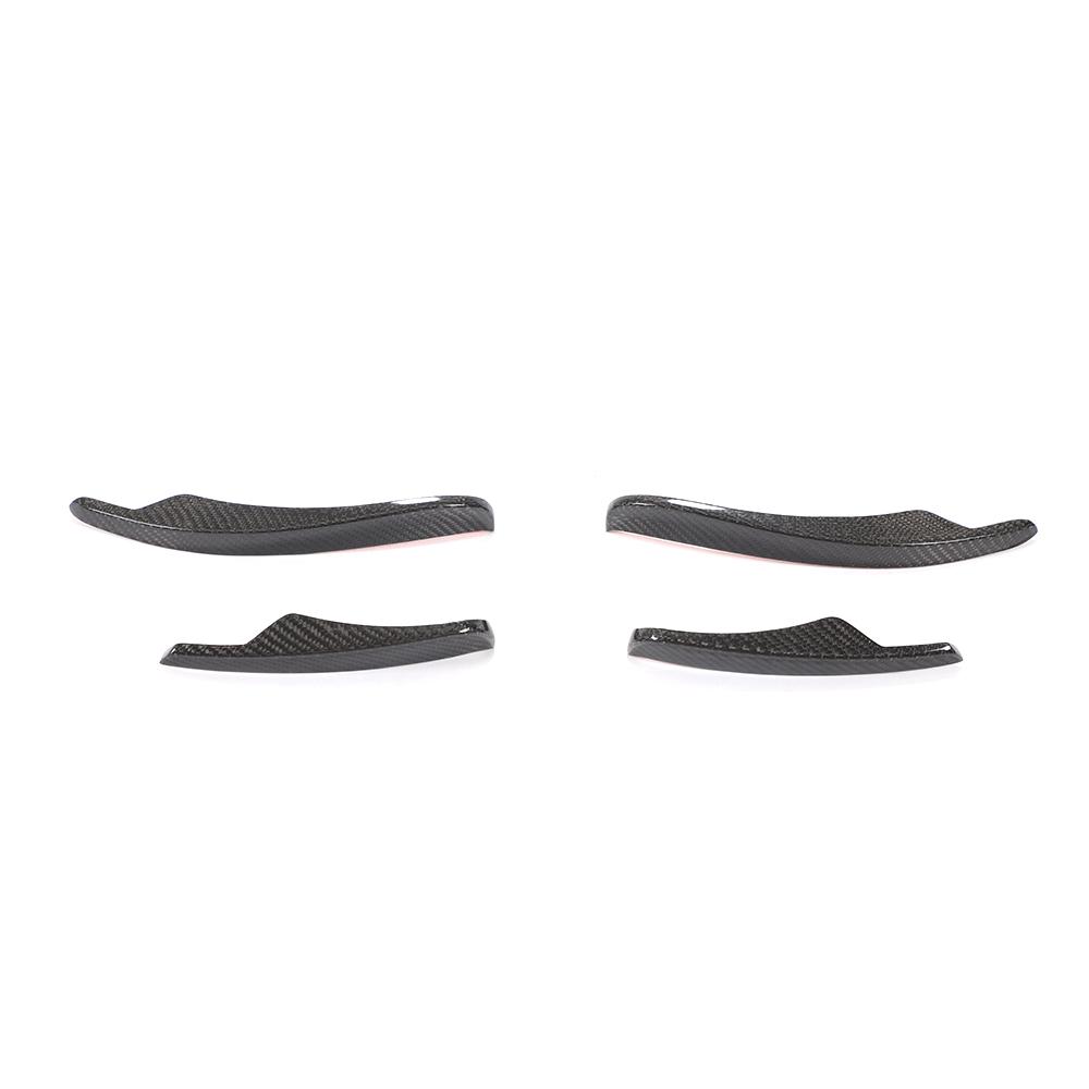 BMW M6 F06 OEM Style Carbon Fibre Canards — mounting-area detail