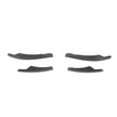 BMW M6 F06 OEM Style Carbon Fibre Canards — mounting-area detail