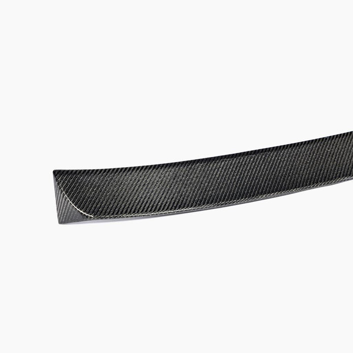 BMW M6 F06 OEM Style Carbon Fibre Roof Spoiler — mounting-area detail