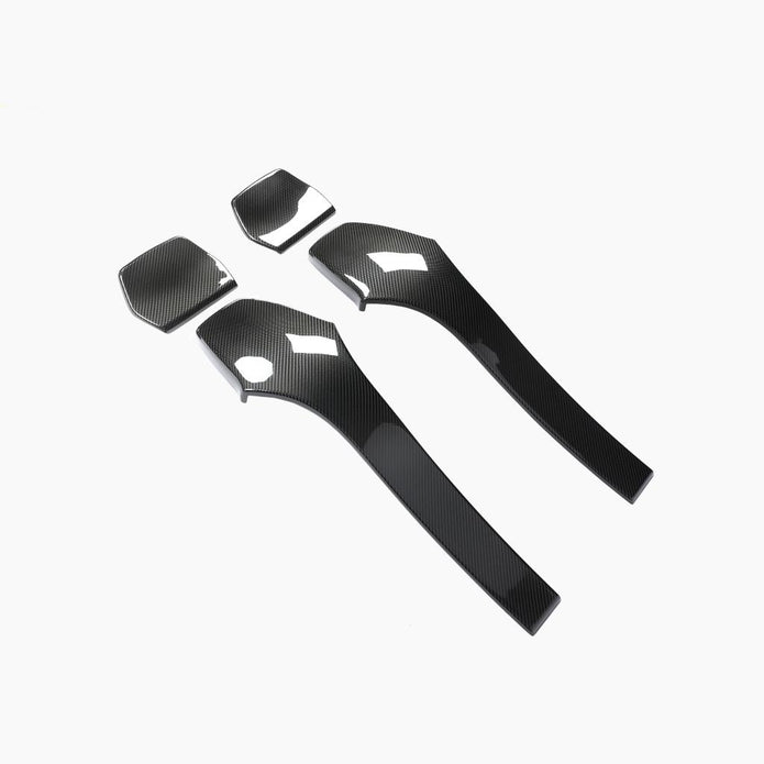 BMW M3 F80 OEM Style Carbon Fibre Seat Back Covers — mounting-area detail