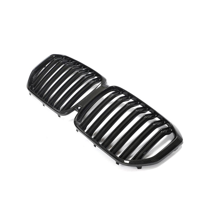 BMW X5 G05 Pre-LCI OEM Style Carbon Fibre Front Grille — surface and edge detail