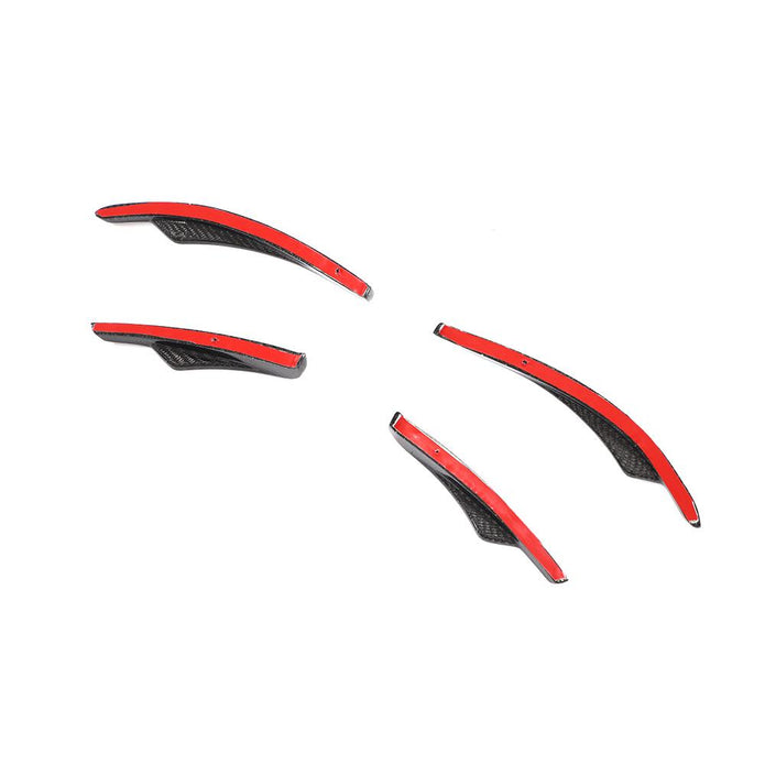 BMW M6 F06 OEM Style Carbon Fibre Canards — opposite-side view