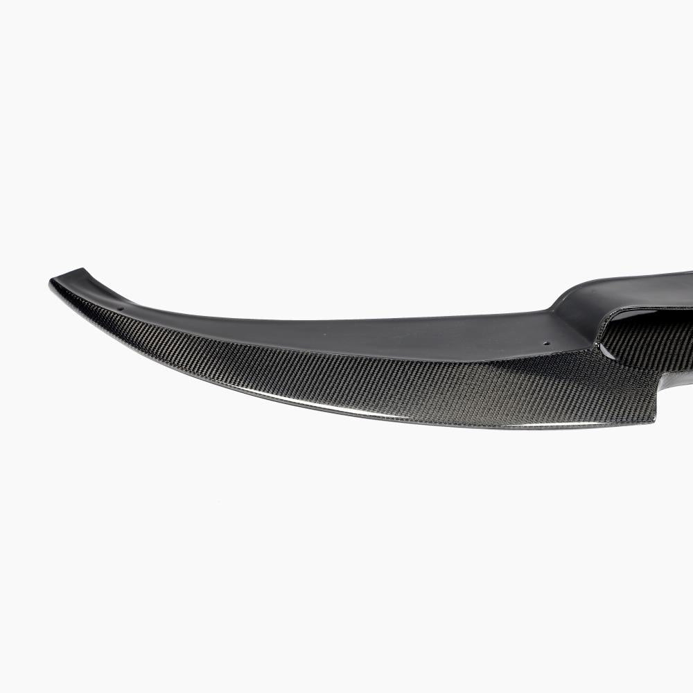 BMW M6 F06 V Design Carbon Fibre Front Lip — mounting-area detail