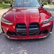 BMW M3 G80 MP Design Carbon Fibre Front Lip — front three-quarter view