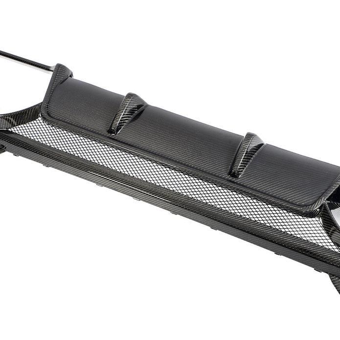 BMW X3 M F97 Pre-LCI 3D Design Carbon Fibre Rear Diffuser — mounting-area detail