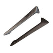 BMW X5 M F95 LCI OEM Style Carbon Fibre Front Wing Vent Trims — surface and edge detail