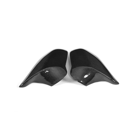 BMW M2 F87 Competition Carbon Fibre Replacement Mirror Caps — complete product view