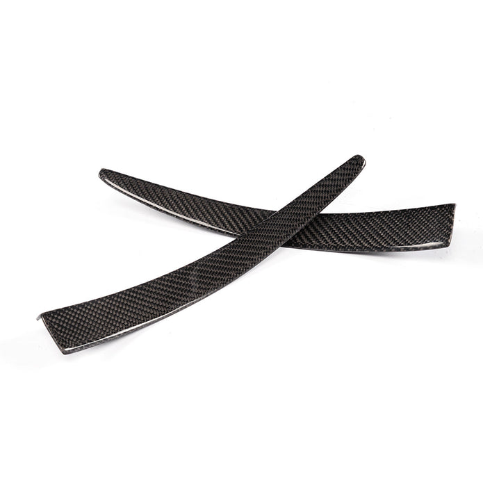 BMW M3 F80 OEM Style Carbon Fibre Canards — surface and edge detail