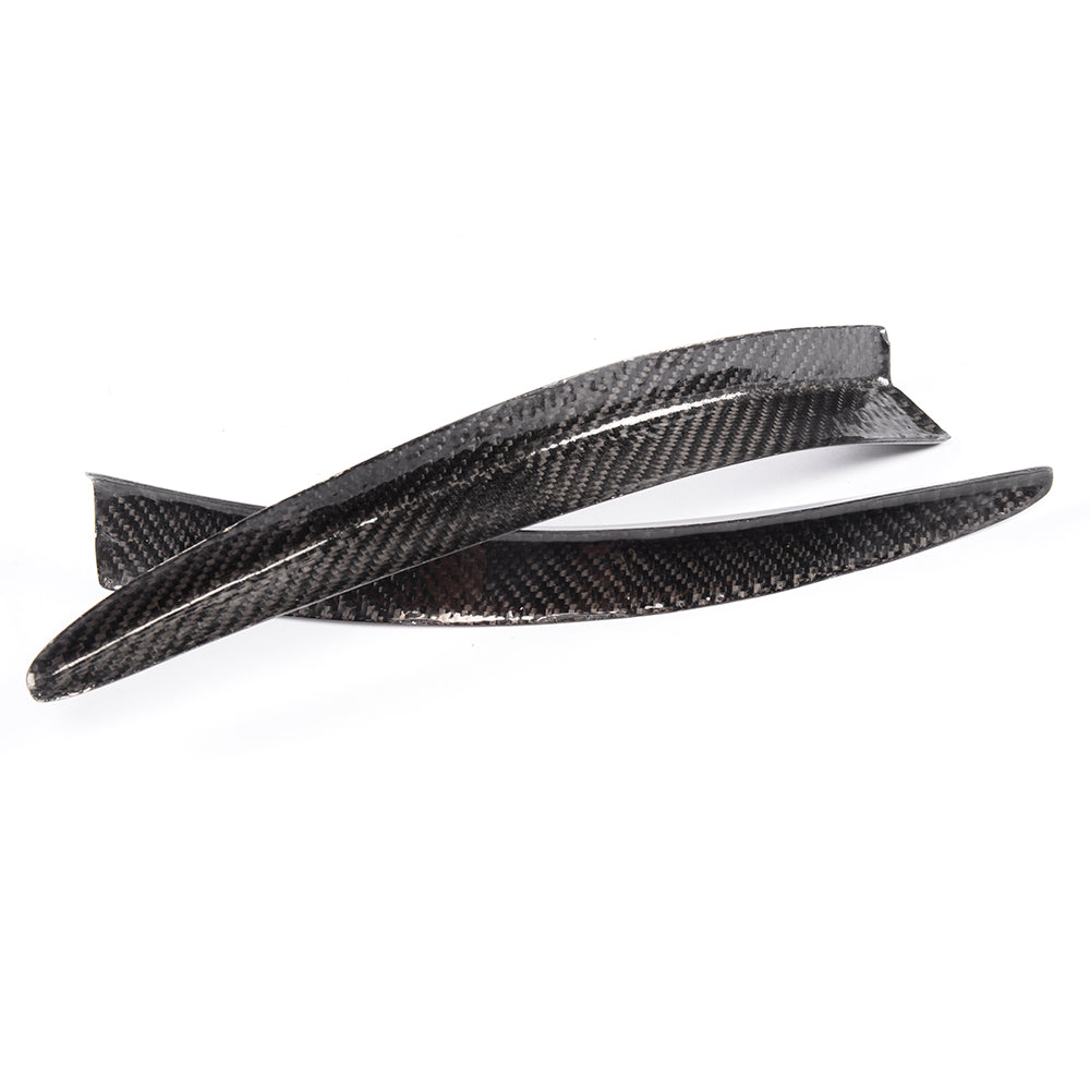 BMW M3 F80 OEM Style Carbon Fibre Canards — mounting-area detail