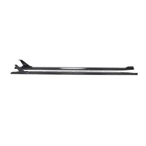 BMW M4 G82 OEM Style Carbon Fibre Side Skirt Extensions — complete product view