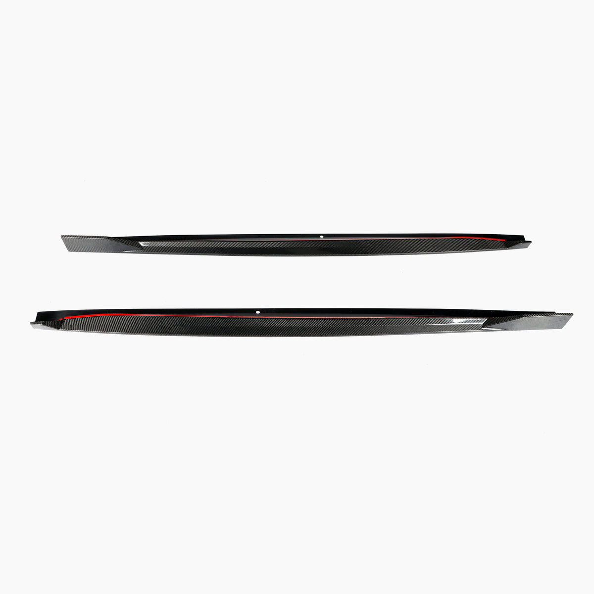 BMW X5 G05 Pre-LCI OEM Style Carbon Fibre Side Skirt Extensions — complete product view