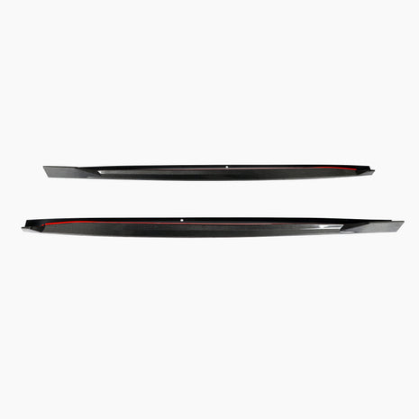 BMW X5 G05 Pre-LCI OEM Style Carbon Fibre Side Skirt Extensions — complete product view