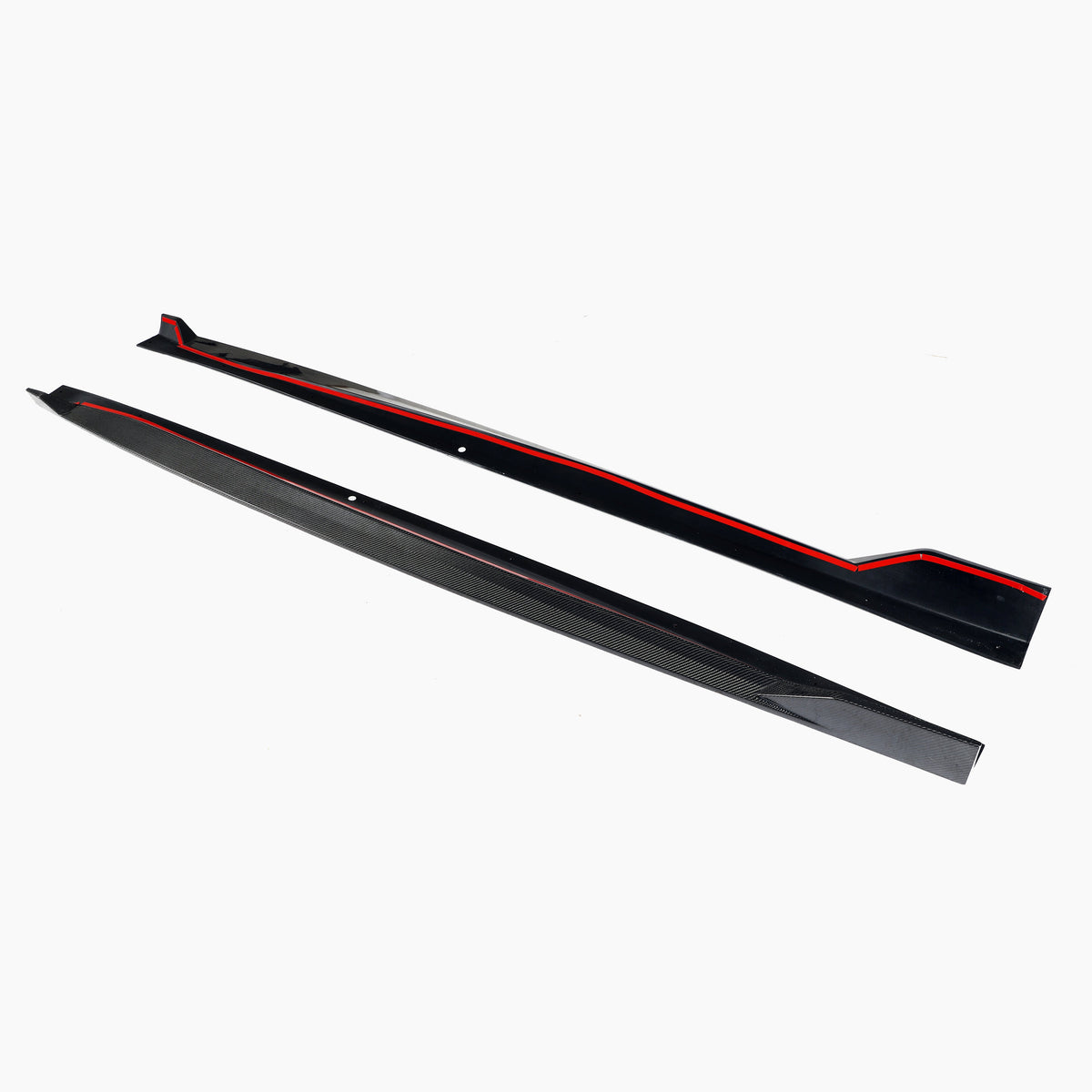 BMW X5 G05 Pre-LCI OEM Style Carbon Fibre Side Skirt Extensions — side profile