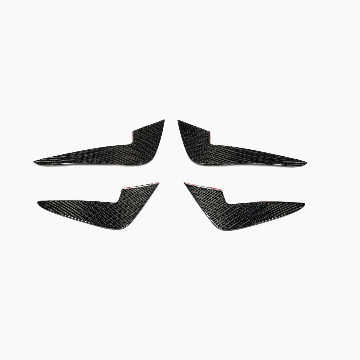 BMW M2 F87 AC Design Carbon Fibre Canards — complete product view