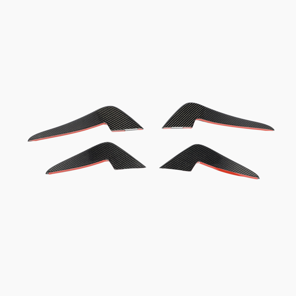 BMW M2 F87 AC Design Carbon Fibre Canards — mounting-area detail
