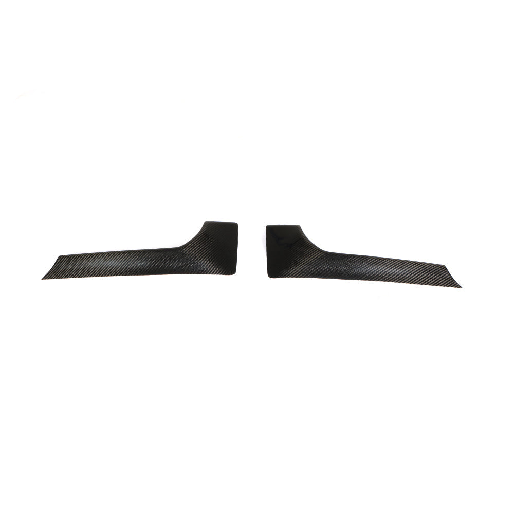 BMW M5 F90 Pre-LCI OEM Style Carbon Fibre Rear Splitter — front three-quarter view