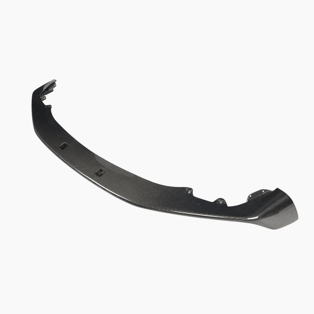 BMW M2 F87 Competition Carbon Fibre Front Lip — mounting-area detail