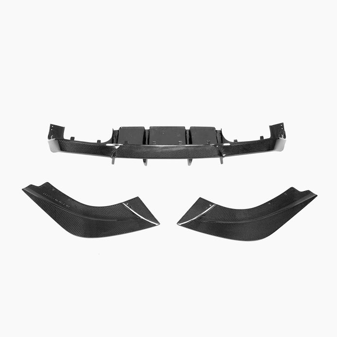 BMW M2 F87 V Design Carbon Fibre Rear Diffuser — complete product view