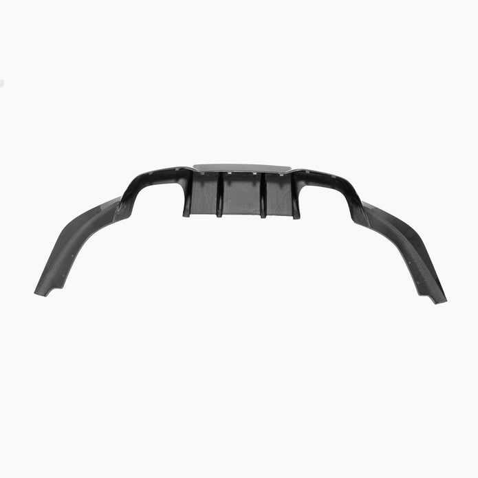 BMW M2 F87 V Design Carbon Fibre Rear Diffuser — mounting-area detail