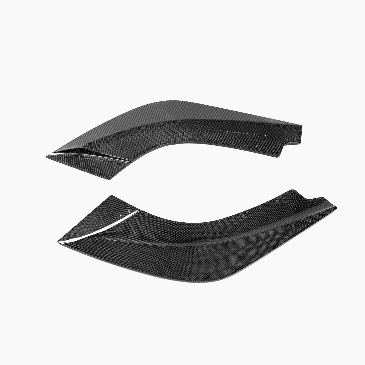 BMW M2 F87 V Design Carbon Fibre Rear Diffuser — opposite-side view