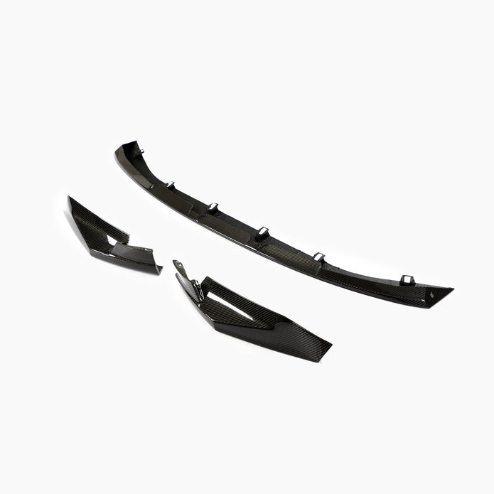 BMW M3 G80 MP Design Carbon Fibre Front Lip — side profile