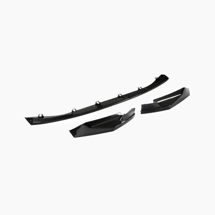 BMW M3 G80 MP Design Carbon Fibre Front Lip — surface and edge detail