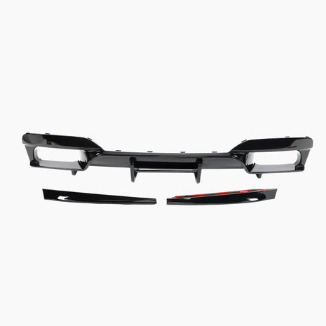 BMW M6 F06 PSM Design Gloss Black Rear Diffuser — complete product view