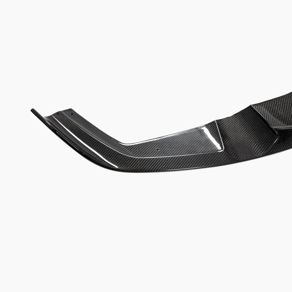 BMW M2 F87 Carbon Fibre Front Lip — surface and edge detail