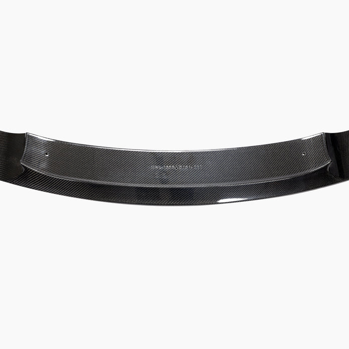 BMW M2 F87 Carbon Fibre Front Lip — mounting-area detail