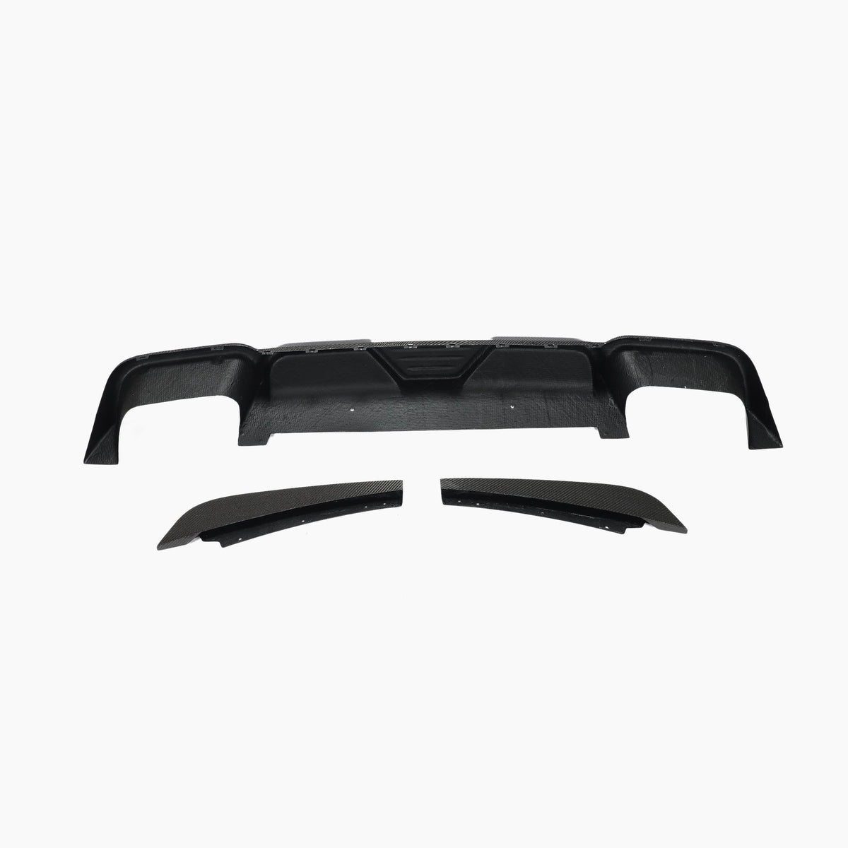BMW X3 M F97 Pre-LCI JC Design Carbon Fibre Rear Diffuser — opposite-side view