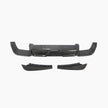 BMW X3 M F97 Pre-LCI JC Design Carbon Fibre Rear Diffuser — surface and edge detail