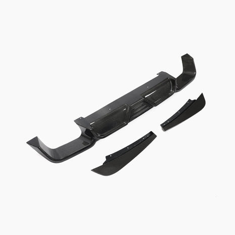 BMW X3 M F97 Pre-LCI JC Design Carbon Fibre Rear Diffuser — complete product view